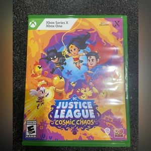 NEW - XBOX ONE/X - DC's Justice League: Cosmic Chaos (Xbox Series X & Xbox One)
